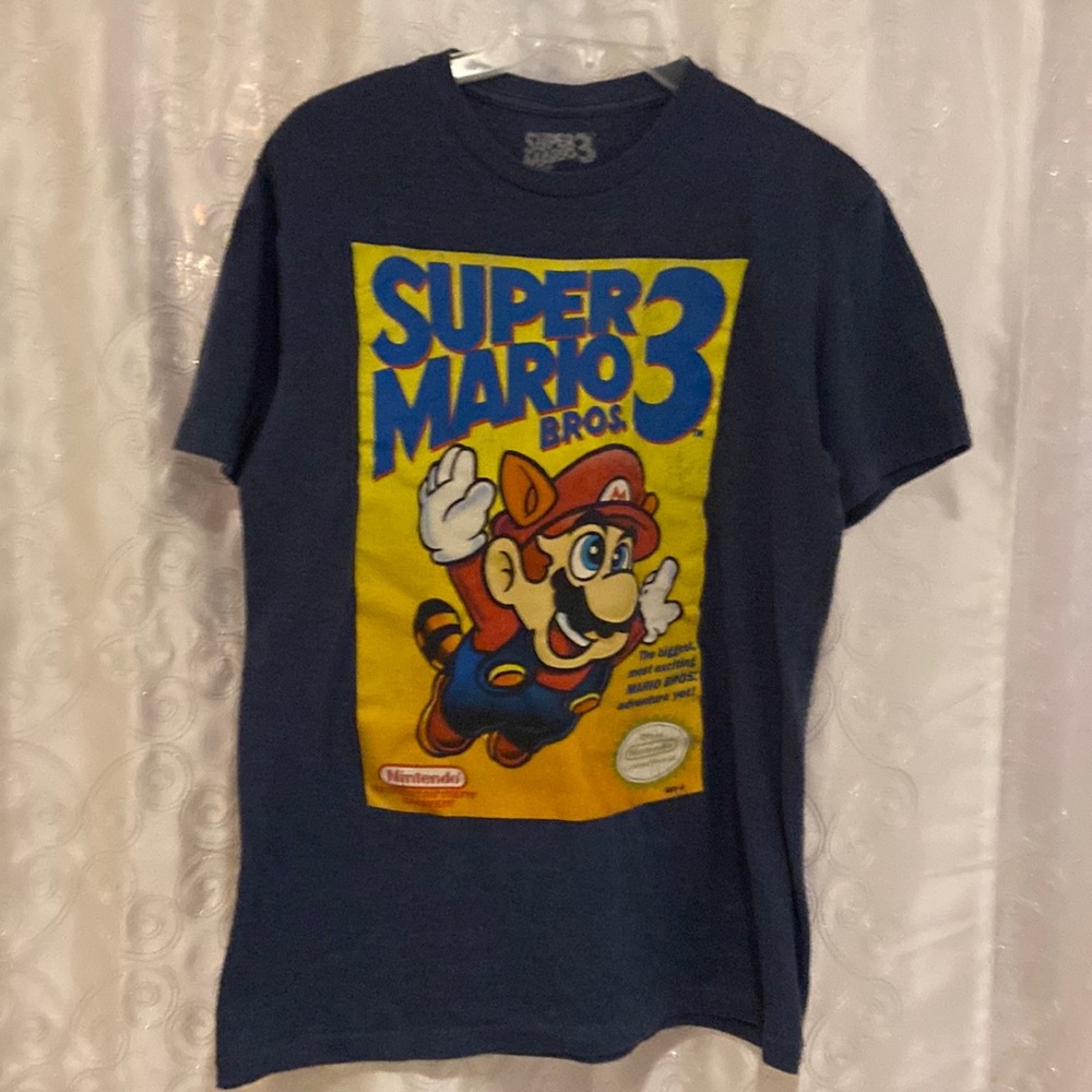 Nintendo Super Mario Bros 3 T-Shirt Adult Size Medium 🔥